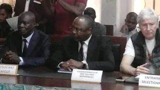 ETO'O N'EST PAS VENU AU MINISTERE Il s'est fait representer . 02 coordonnateur chez kombi.