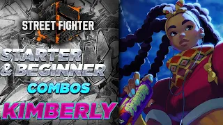 SF6 Starter & Beginner Combos: KIMBERLY ( Easy To Hard )