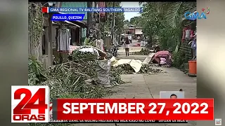 24 Oras Express: September 27, 2022 [HD]