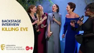 Cast & Crew of Killing Eve React to Winning Drama Series | BAFTA TV Awards 2019