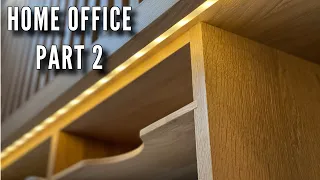 Home Office Built-in Desk PART 2