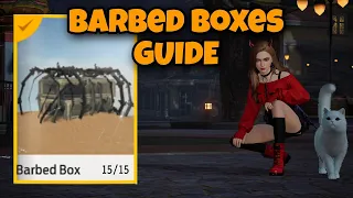 BARBED BOXES LOCATIONS AND HOW TO OPEN BARBED BOXES IN UNDAWN - chained boxes locations