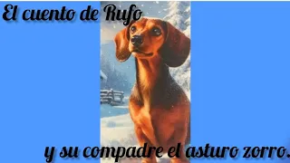 El cuento de Rufo y su compadre el astuto zorro. 🐶🦊