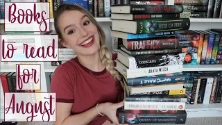 BOOKS I WANT TO READ | August TBR 2018