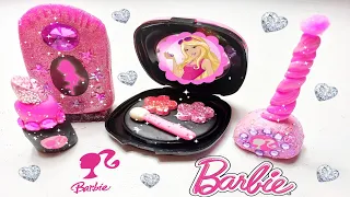 💗PLAYDOH Make up set BARBIE!💗Lipstick💄 Nail Polish💅Glitter Eyeshadow👀 and Hand lotion✋ DIY! 💗