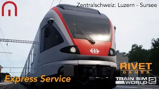 Train Sim World 2 - Express Service - Zentralschweiz: Luzern - Sursee
