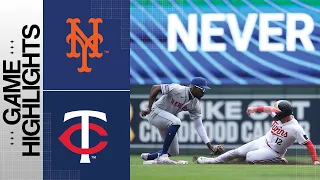 Mets vs. Twins Game Highlights (9/9/23) | MLB Highlights