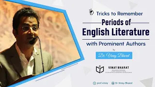 Periods of English Literature || By Dr. Vinay Bharat || Foundation for UGC-NET||