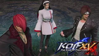 The King of Fighters XV (Xbox Series X) Team Sacred Treasures Gameplay - Story & Ending [1080p60fps]