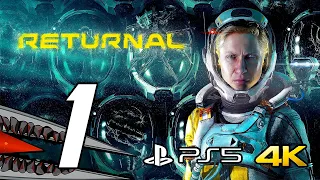 Returnal (PS5) Gameplay Walkthrough Part 1 - No Commentary, 4K 60FPS