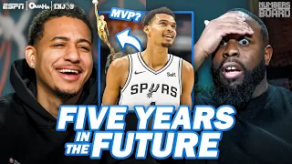 We went 5 years into the NBA future | Numbers On The Board