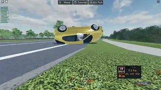 driving of the car on polish roads roblox