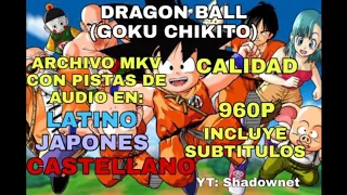 DESCARGAR DRAGON BALL HD (LATINO, JAPONES Y CASTELLANO) CON SUBTITULOS