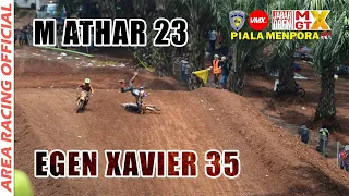 🔴 M Athar vs Egen Xavier Luar Biasa Penonton Bersorak Melihat Penampilan Bocah Ajaib Ini Balap Motor