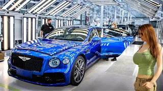 BENTLEY Factory 🚘2024: Production & Manufacturing – Building Luxury Hand-Built [Assembly process]