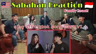 [🇲🇾 Sabahan Reaction 🇮🇩] Sing-Off Tiktok Song Part VI