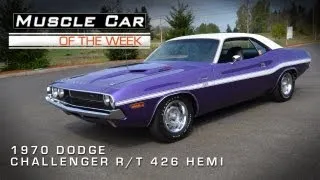 1970 Dodge Challenger R/T  HEMI Muscle Car Of The Week Video #10