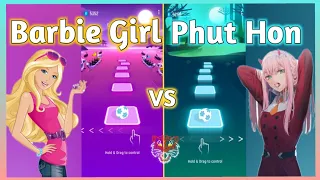 Tiles Hop - Barbie Girl Song vs Phao 2 - Phut Hon KAIZ Tik Tok Remix. V Gamer