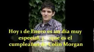 Un regalo de Cumpleaños para Colin Morgan de sus fans.