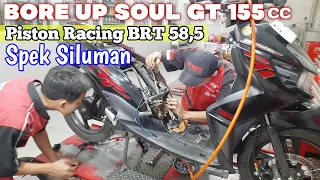 BORE UP YAMAHA SOUL GT 155cc HARIAN TOURING