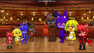 Gacha Club FNAF 1 vs FNAF World Sing Battle 1/3