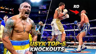 Oleksandr Usyk TOP 5 KNOCKOUTS FULL FIGHT HIGHLIGHTS | BOXING FIGHT HD
