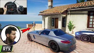 GTA 5 - Stealing back Lionel Messi's Mercedes SLS AMG