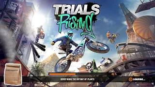 Trials Rising gameplay on the Nintendo Switch