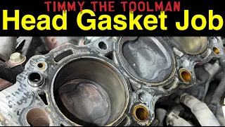 Engine Head Gasket / Cracked Head Repair (Toyota 3.4L V6 5VZ-FE ) - Part 7