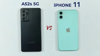 Samsung A52s 5G vs iPhone 11 Speed Test & Camera Comparison