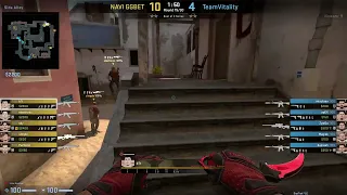 CS:GO POV Demo NaVi b1t (21/15) vs Vitality (de_mirage) @ BLAST Premier Spring Final 2022