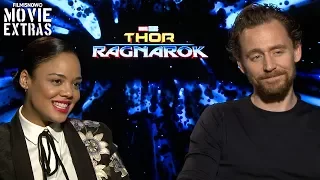 Thor: Ragnarok (2017) Tessa Thompson & Tom Hiddleston talk about their experience making the movie
