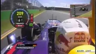 Sebastian Vettel Onboard - Australian GP FP1 fastest lap