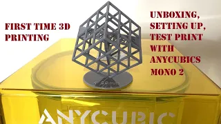 Modeller tries 3D printing for the 1st time using Anycubic Photon Mono 2