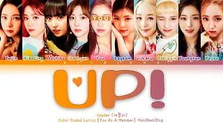 Kep1er (케플러) 'Up!' - You as a member [Karaoke] || 10 Members Ver.