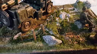 Commando Car Diorama 3