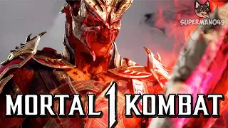 85% DAMAGE. JUST. LIKE. THAT. - Mortal Kombat 1: "General Shao" Gameplay (Sonya Kameo)