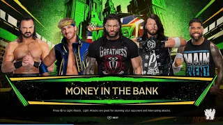 WWE 2K24- MONEY IN THE BANK MATCH 2024 | WWE 2K24 GAMEPLAY