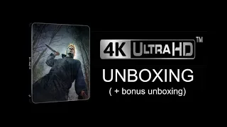Halloween 4K Ultra HD Blu-ray Steelbook Unboxing (+ bonus unboxing)