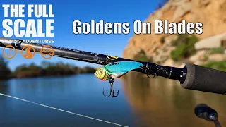 Fishing For Golden Perch With Blades | The Full Scale