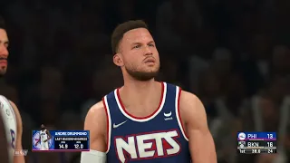 NBA 2K22 PS4 GAMEPLAY | 76ERS VS  NETS | full games Highlights