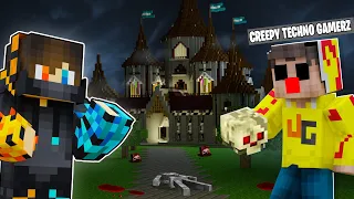 Exploring HAUNTED Techno Gamerz Castle😱| Minecraft
