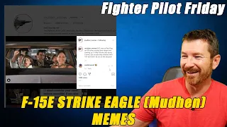 MEMES!  F-15E STRIKE EAGLE (Mudhen) Memes | Fighter Pilot Friday