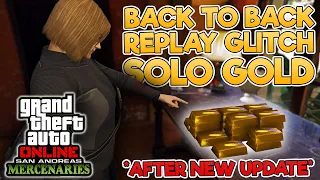 CAYO PERICO SOLO GOLD GLITCH AND BACK TO BACK REPLAY GLITCH AFTER THE NEW UPDATE