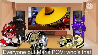 Fnaf 1+ Marionette reacts to “Rockstars Revenge”