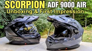 Scorpion ADF 9000 Air Unboxing & First Impressions | European Version Of The XT 9000