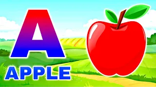 A for apple b for ball | Abcd Song | Abcd Rhymes | Abc Song Nursery Rhymes | ChuChu TV - Alphabet