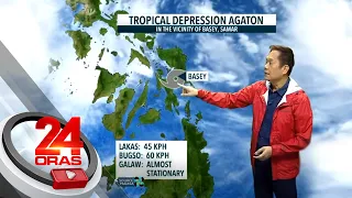 Bagyong Agaton, patuloy na mananalasa sa bansa | 24 Oras