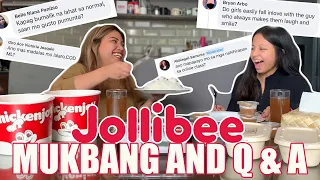 JOLIBEE MUKBANG Q&A with Ate Ivy