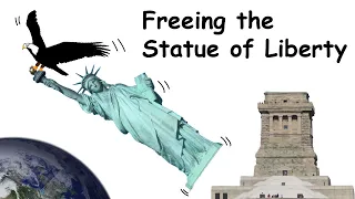 How Many Eagles to Carry the Statue of Liberty?